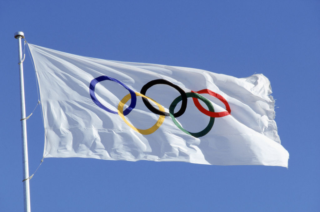 Official Olympic Flag...